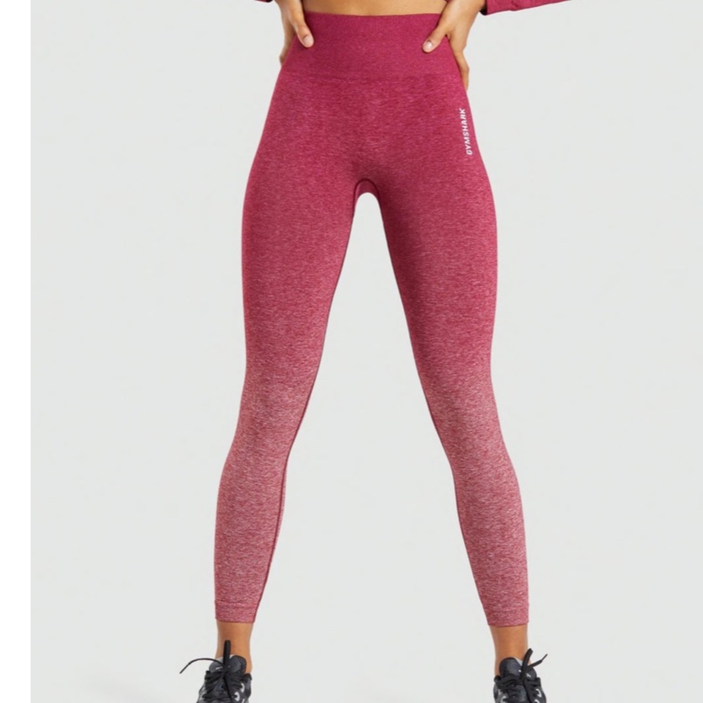 Gym shark ombré leggings